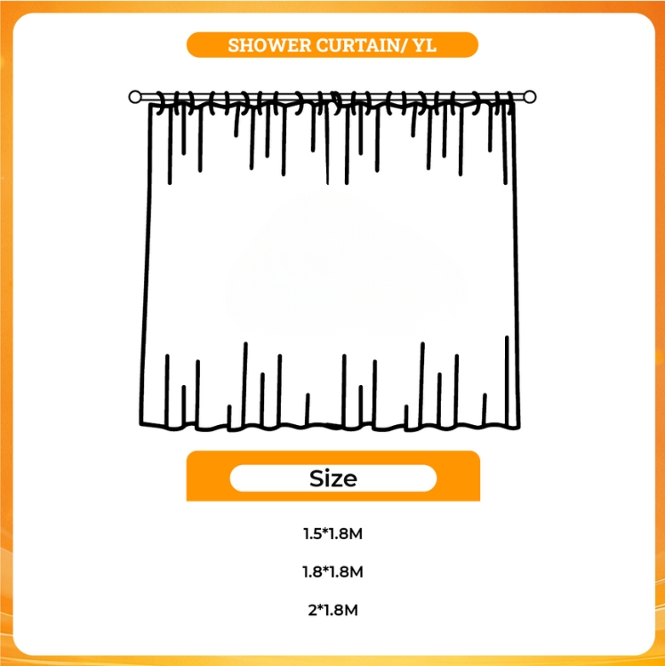 3D shower curtain - Kamisama Kiss Merch